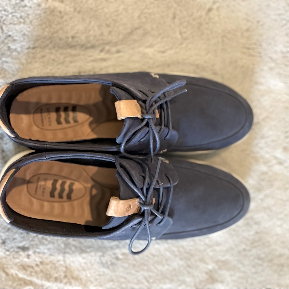 Sperry Coastal Plushwave Loafers , Navy Blue, Size 10
